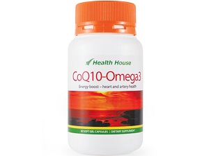 Health House CoQ10-Omega 3 for Health & Well-Being