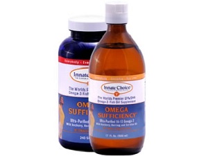 Innate Choice Omega Sufficiency for Heart and Brain