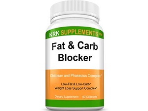 KRK Supplements Fat and Carb Blocker for Weight Loss