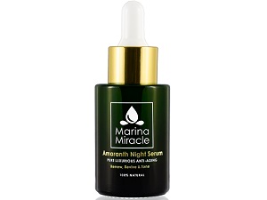 Marina Miracle Amaranth Night Serum for Anti-Aging