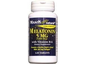 Mason Natural Melatonin for Jet Lag