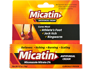 Micatin Antifungal Cream for Athlete's Foot