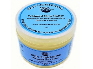 Mine Botanicals Skin Lightening Whipped Shea Butter for Skin Brightener