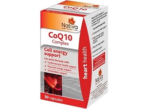 Nativa CoQ10 Complex for Health & Well-Being