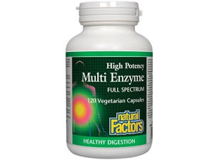 Natural Factors Multi Enzyme for IBS Relief