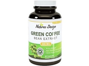 Nature's Design Fat Burning Coffee Bean Extract for Weight Loss