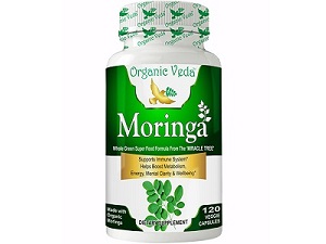 Organic Veda Moringa for Health & Well-Being