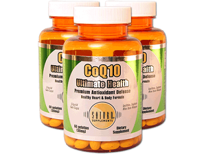 Saturn Supplements CoQ10 Ultimate Health for Health & Well-Being