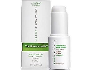 Sustainable Youth Super Boost Night Serum for Anti-Aging